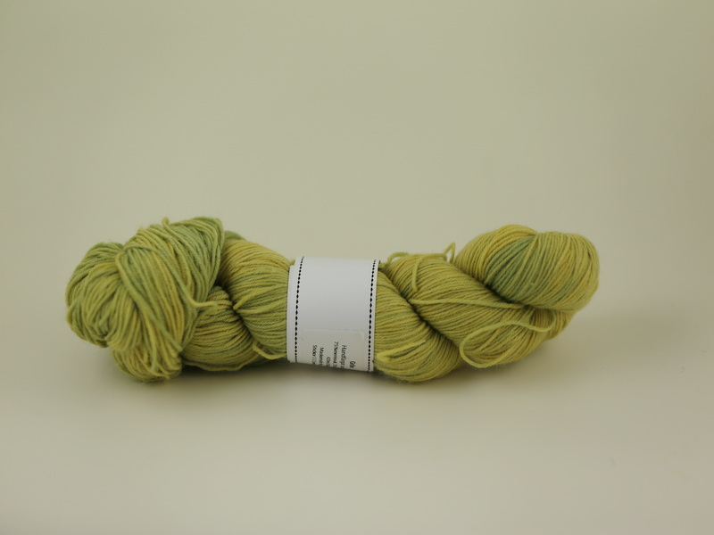 Grön - Sockgarn merino 100g