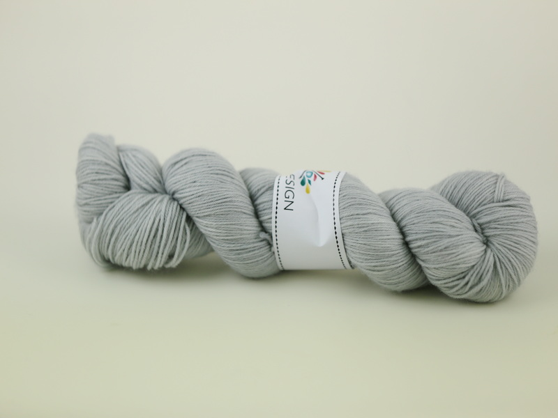 Silver - Sockgarn merino 100g