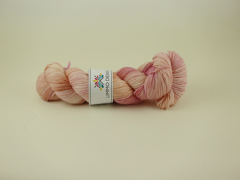 Dansig musik - Sockgarn merino 100g