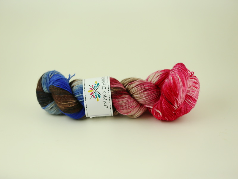 Pang ner i golvet! - handfärgat sockgarn 100g