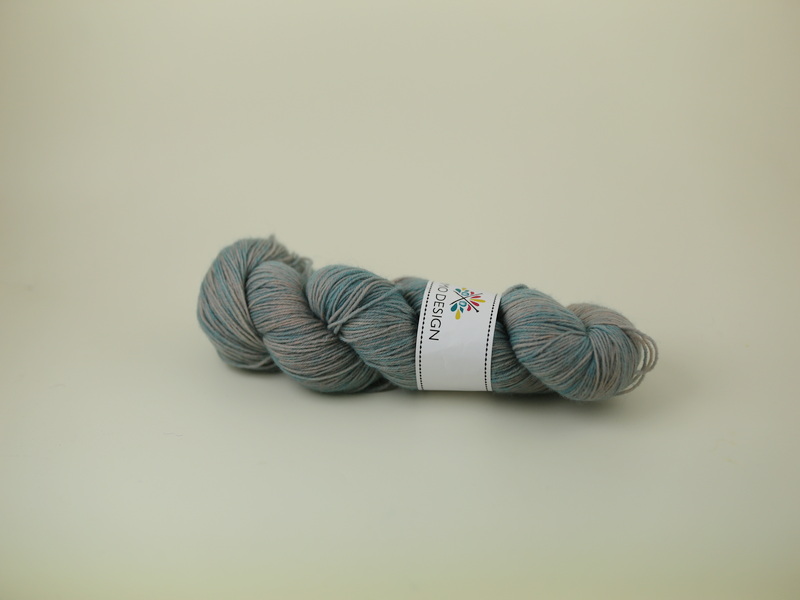 Änglaapan - handfärgat sockgarn 100g