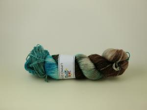 Generellt fientlig - sockgarn glitter 100g