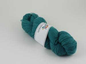 Buteljgrön - Sockgarn merino 100g