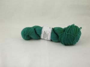 Zebror och gröna ärtor - handfärgat sockgarn 100g
