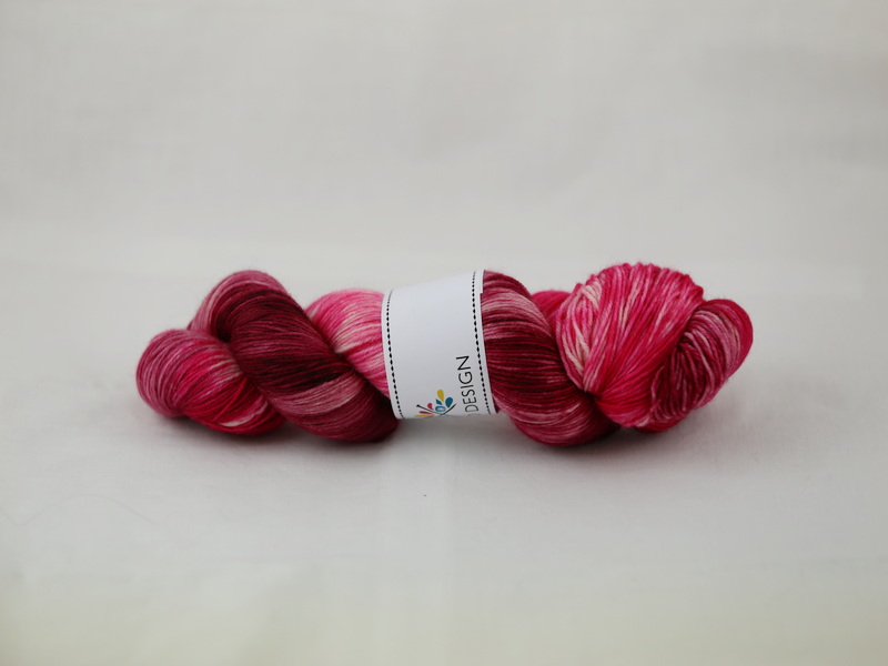 Vilken vurpa! - Handfärgat sockgarn 100g