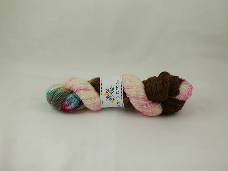 Din satans lutfisk! - handdyed sockyarn 100g