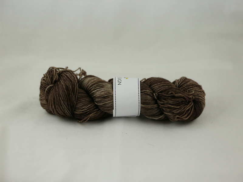 Evil beaver - Handfärgat sockgarn 100g