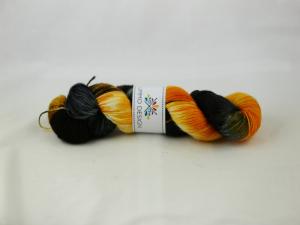 En ondskefull get - Handfärgat sockgarn 100g