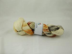 The bad guy - Handfärgat sockgarn 100g