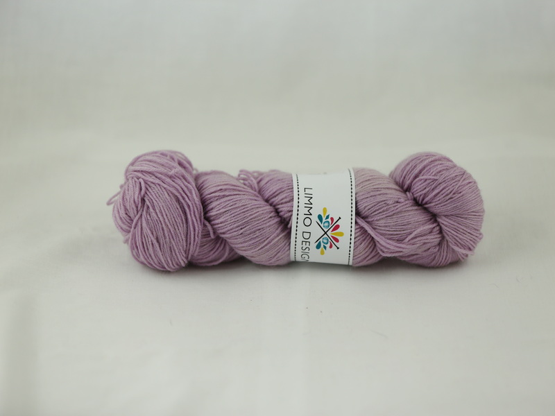 Syren - handfärgat sockgarn 100g