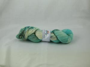 Slingerbult - handfärgat sockgarn 100g