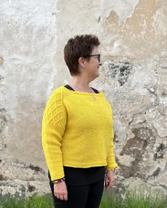 Tröjan Boren mönsterblad