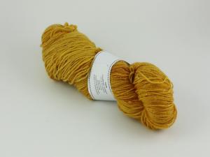 Curry - handdyed sockyarn glitter 100g