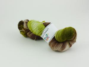 Paddfot - handdyed sockyarn 100g