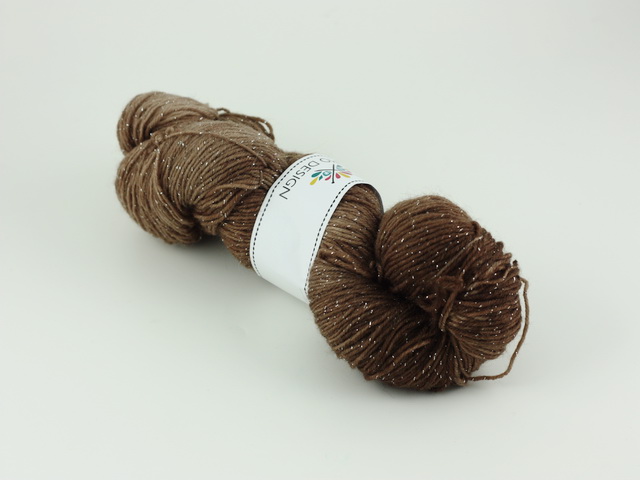 Kaffe - sockgarn glitter 100g