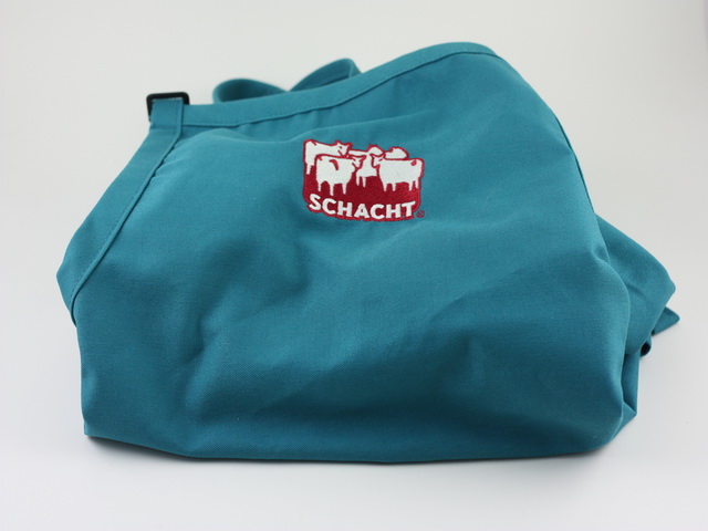 Schacht spinnförkläde teal