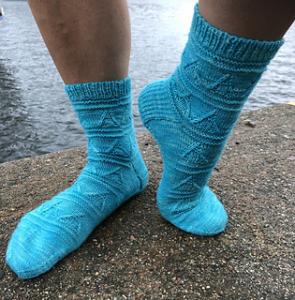 Roxen sockar - mönsterblad