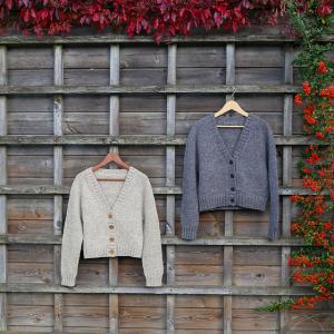 Granit cardigan - mönsterblad