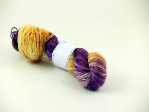 Crazy cat lady - sockyarn glitter 100g