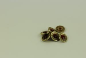 Guldöga 18mm - 10 knappar