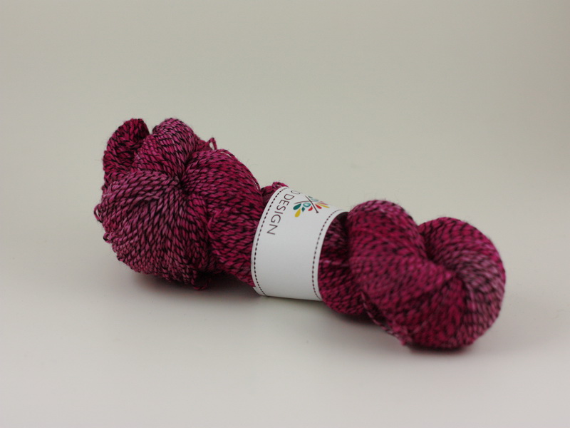 Magenta - Sockgarn Black edition 100g