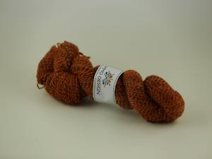 Orange - sockgarn Black edition 100g