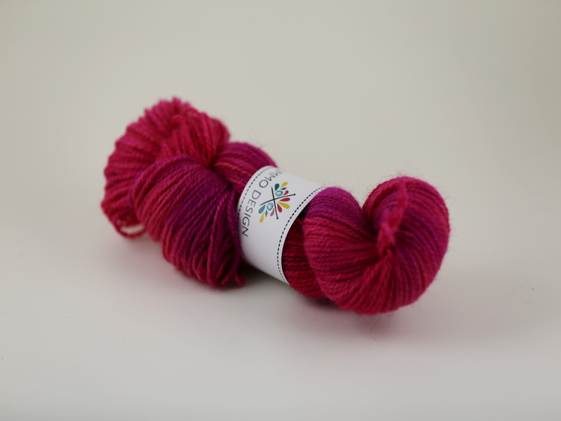 Hot pink - Sockgarn Vandre 100g