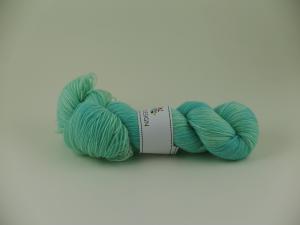 Ljus turkos - sockgarn 100g