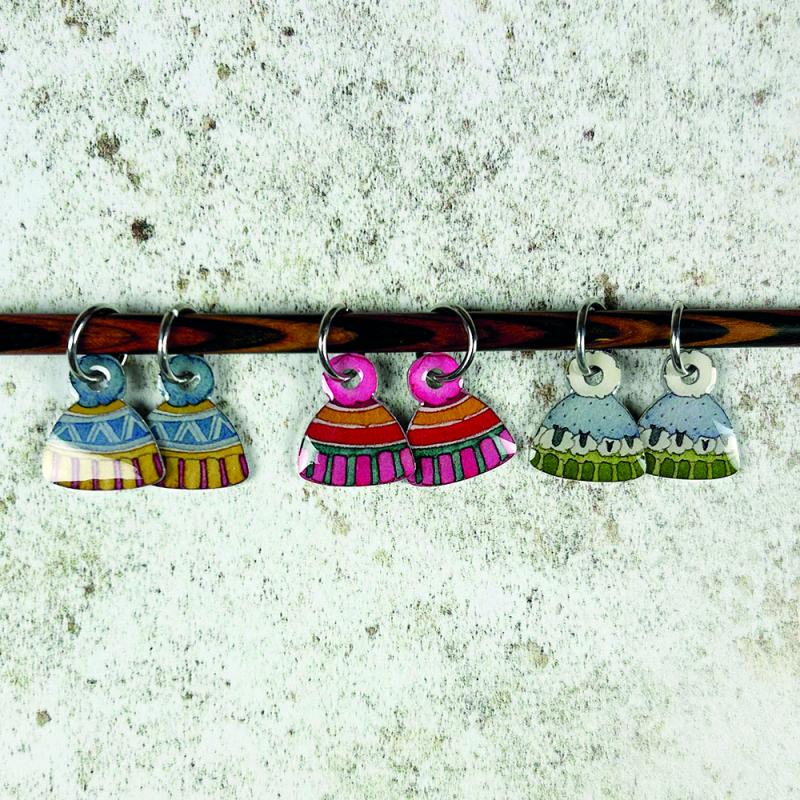 Mössor - stickmarkörer