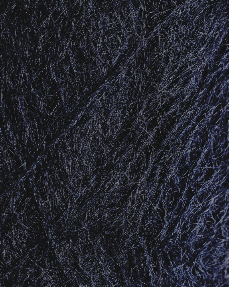 Svart 09 - Mild mohair 25g