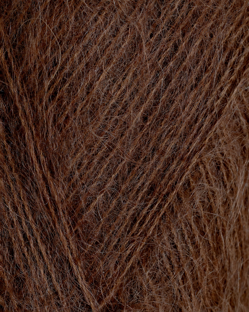 Kanelbrun 12 - Mild mohair 25g