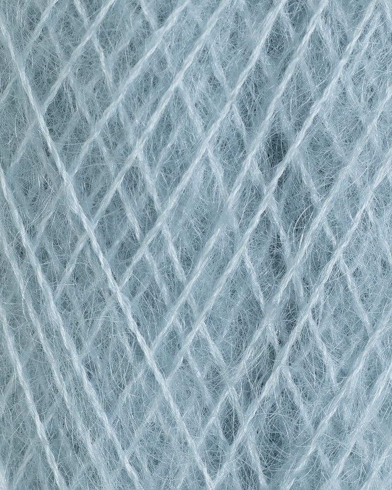 Mild gråblå 21 - Mild mohair 25g