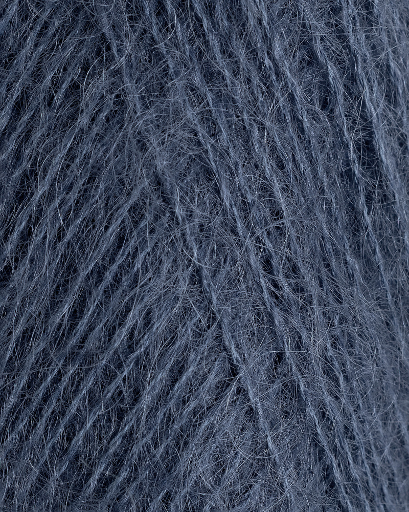 Mörk bondeblå 23 - Mild mohair 25g