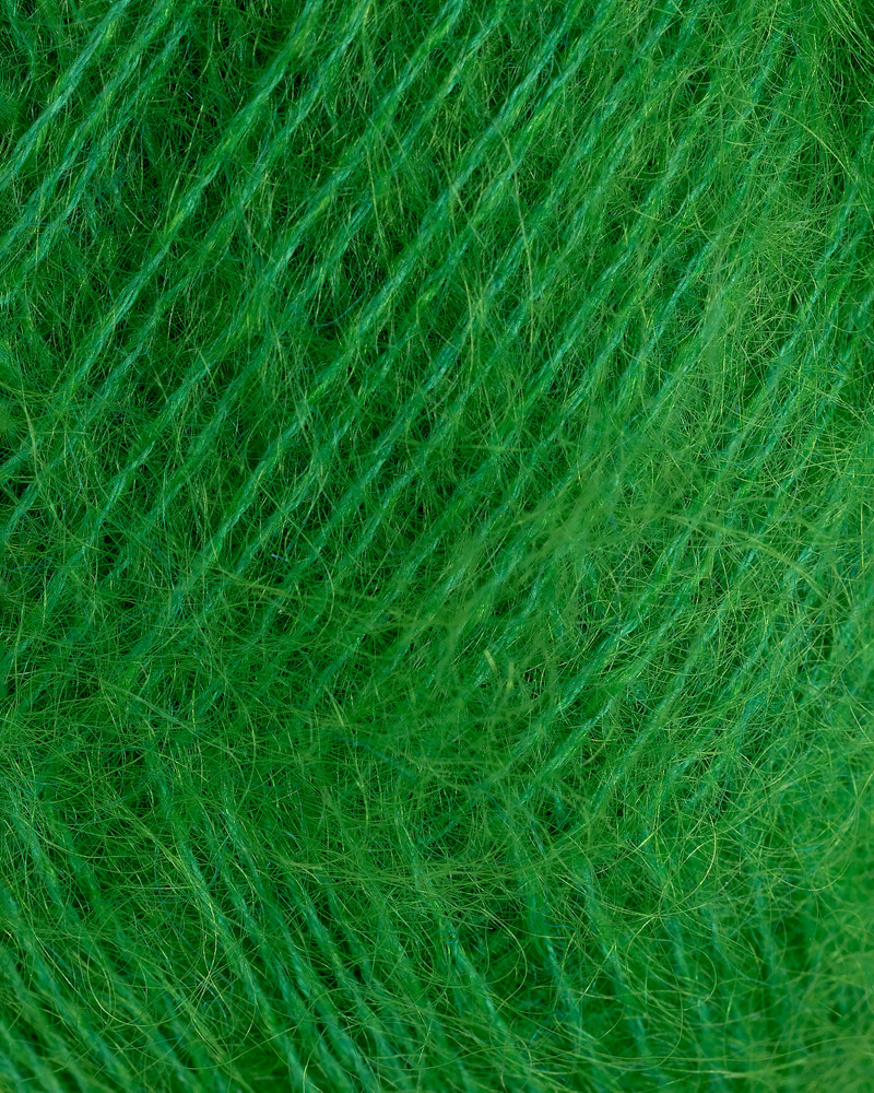 Skarp grön 27 - Mild mohair 25g