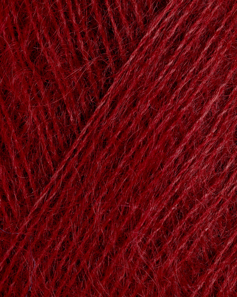 Vinröd 40 - Mild mohair 25g