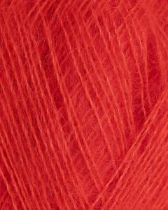 Skarp röd 42 - Mild mohair 25g