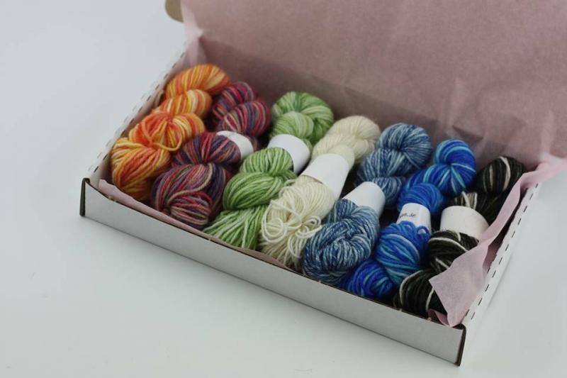 Tio små blå - minihärvor