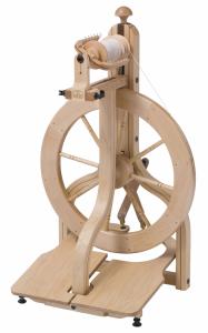 Schacht Matchless double treadle spinning wheel