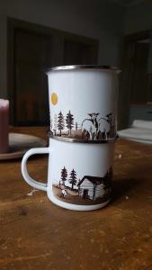 Nästgårds emaljmugg