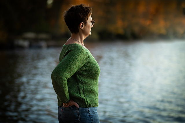 Stora Rängen tröjan - mönsterblad