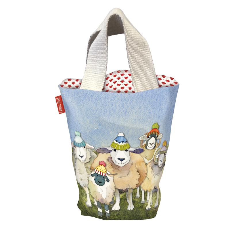 Happy sheep - liten bucketbag