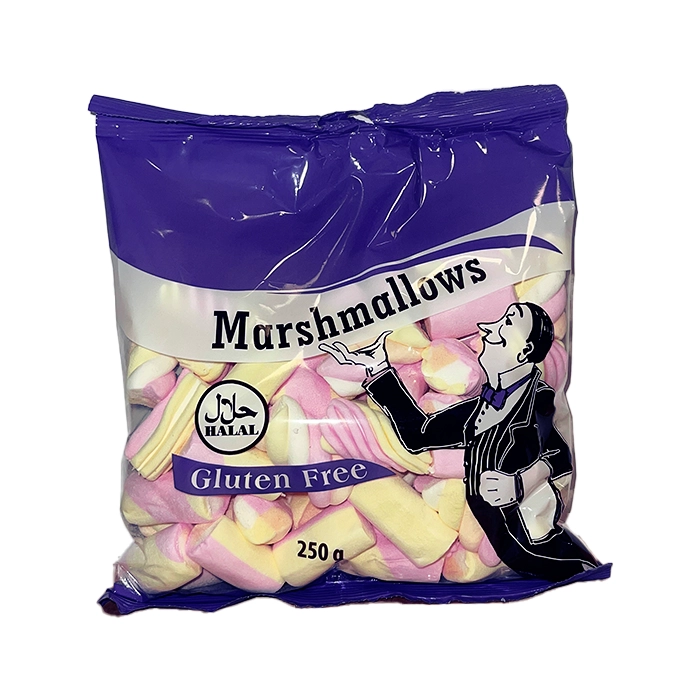 Marshmallows Halal blandade (18 x 250g)