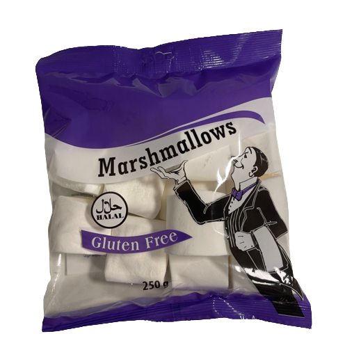 Marshmallows BBQ JUMBO vanilla (18 x 250g)