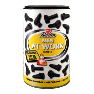 Liquorice Men at work (12 x 250g)