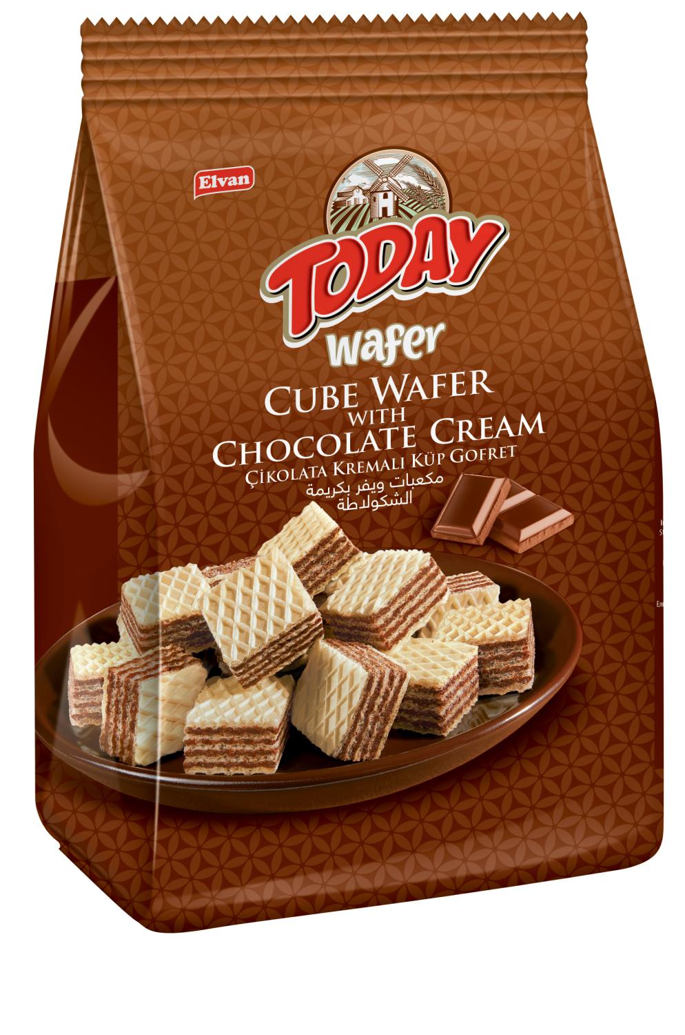 Today Cube Wafers Choklad (12x200g )