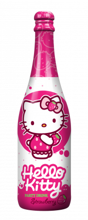 Hello Kitty Party Drink Strawberry (6 x 750ml)
