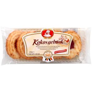 Coconut pastry with fruit filling (16 x 200g)