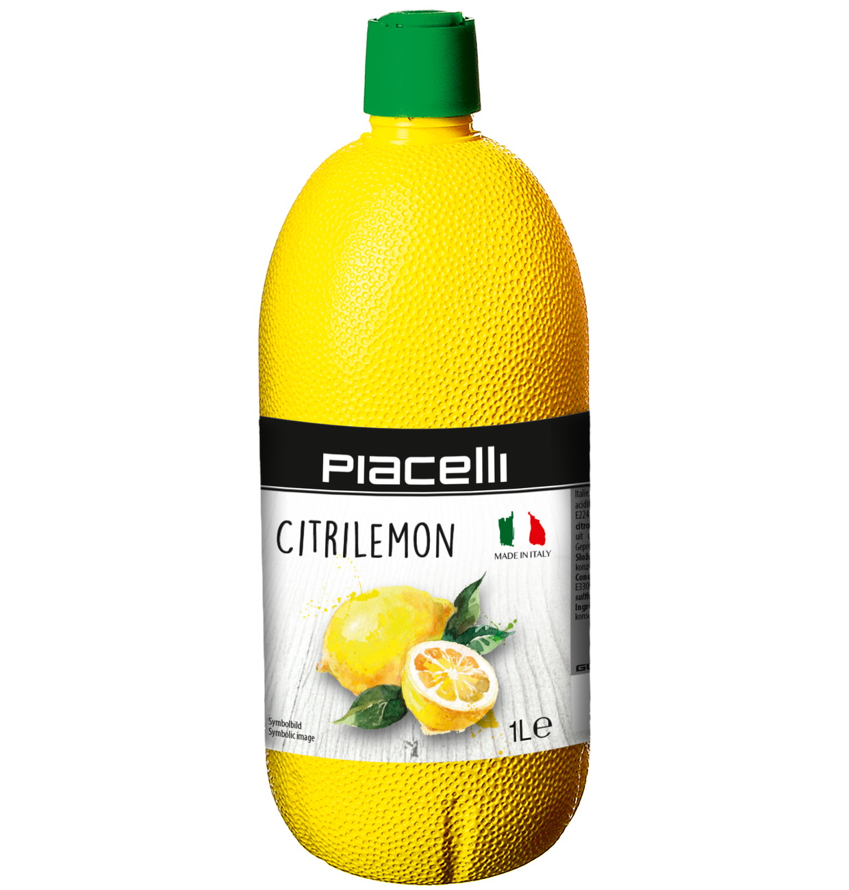 Lemon juice bottle PIACELLI (6 x 1L)