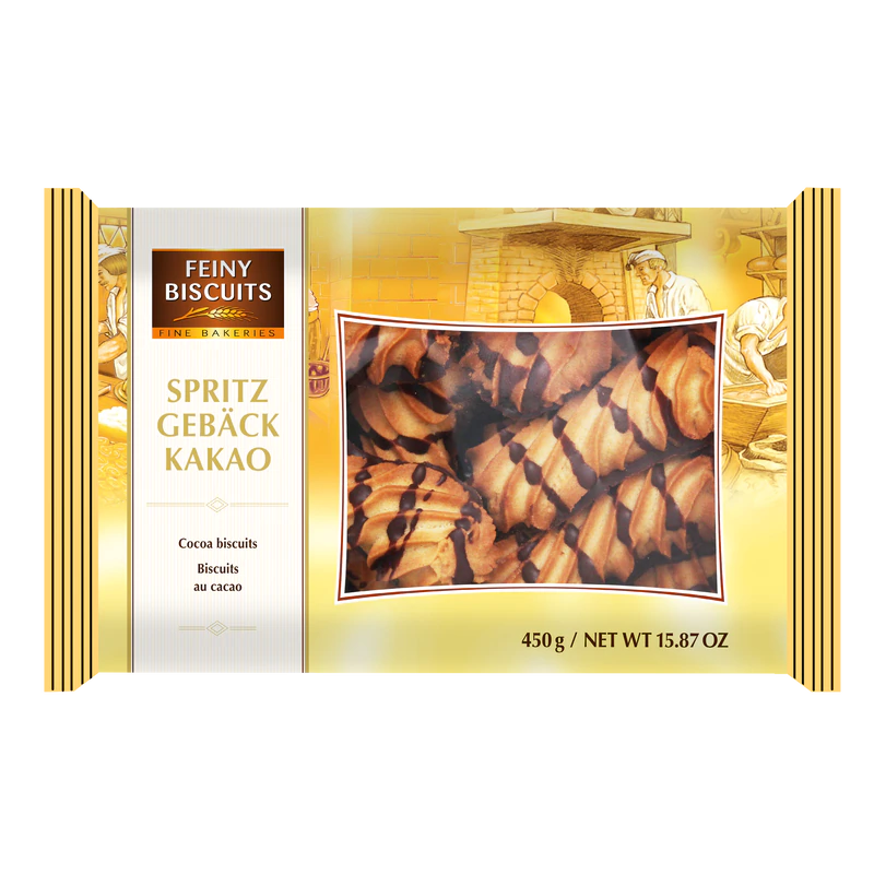 Crispy biscuit with coating glaze (12 x 450g)