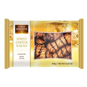 Crispy biscuit with coating glaze (12 x 450g)